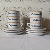 Set of 6 cups