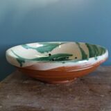 Glazed terracotta fruit bowl strainer