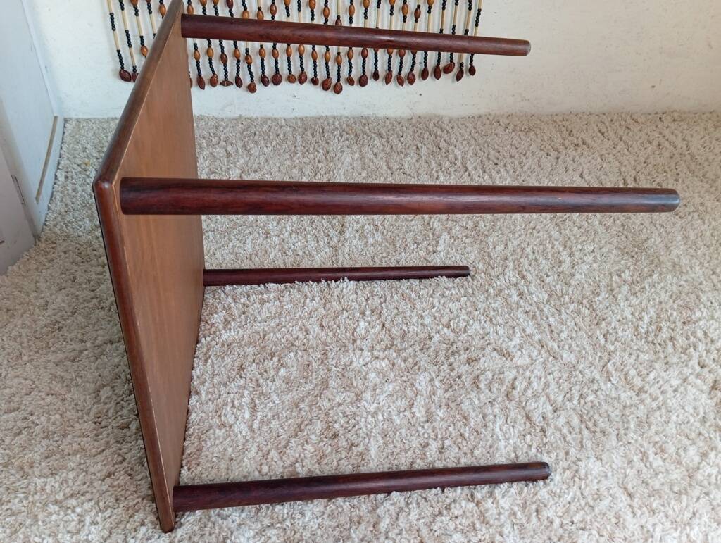 Table basse scandinave en palissandre Georg Petersens