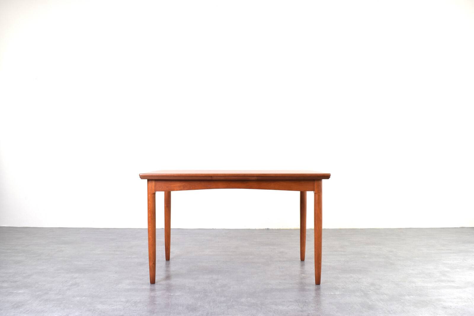 Mid-Century Danish Teak Extendable Dining Table, 1960s.