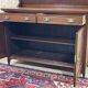 English art nouveau buffet in mahogany early twentieth century