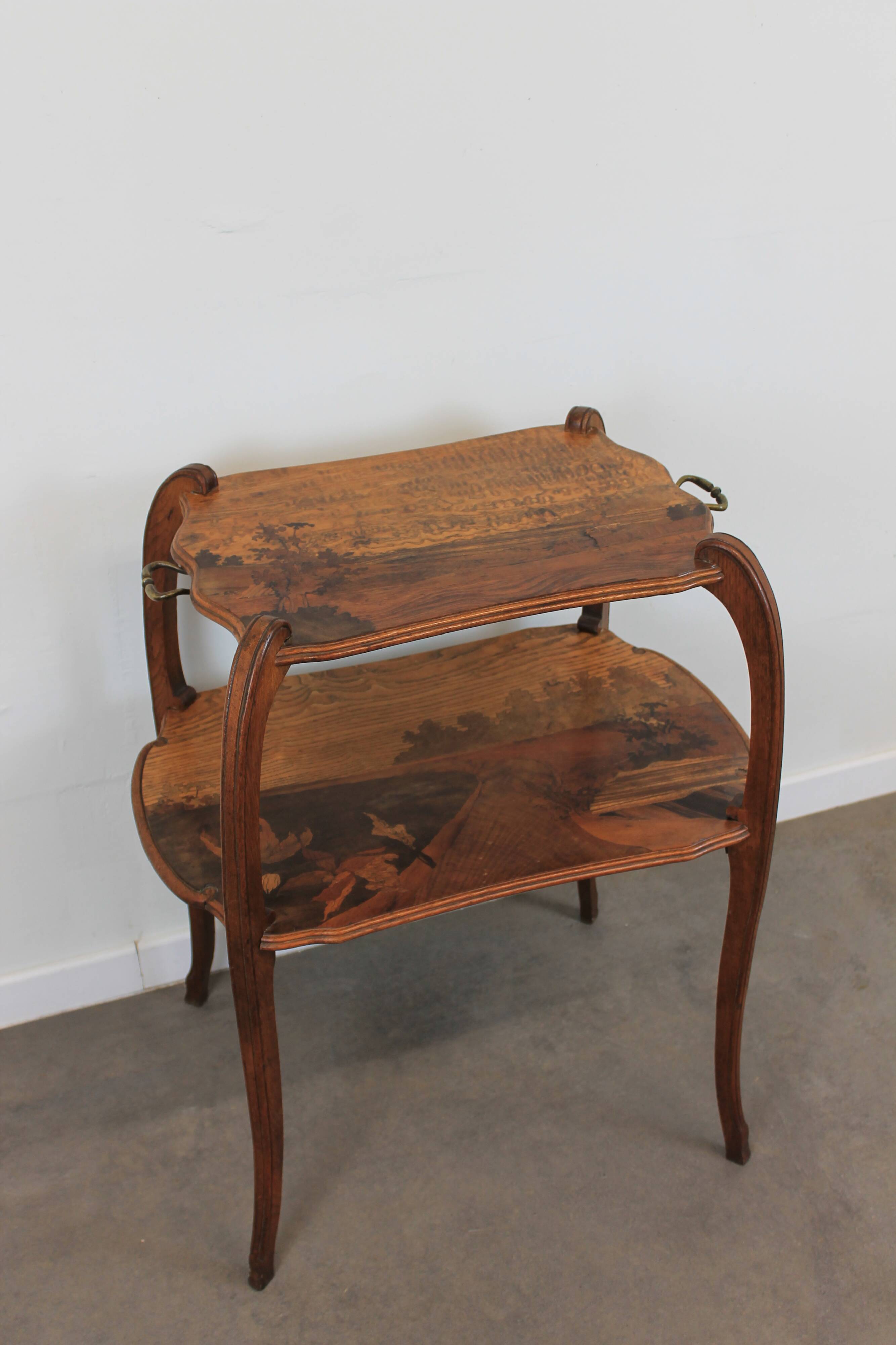 Louis Majorelle art nouveau tea table