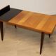 Vintage wooden coffee table, 1960s