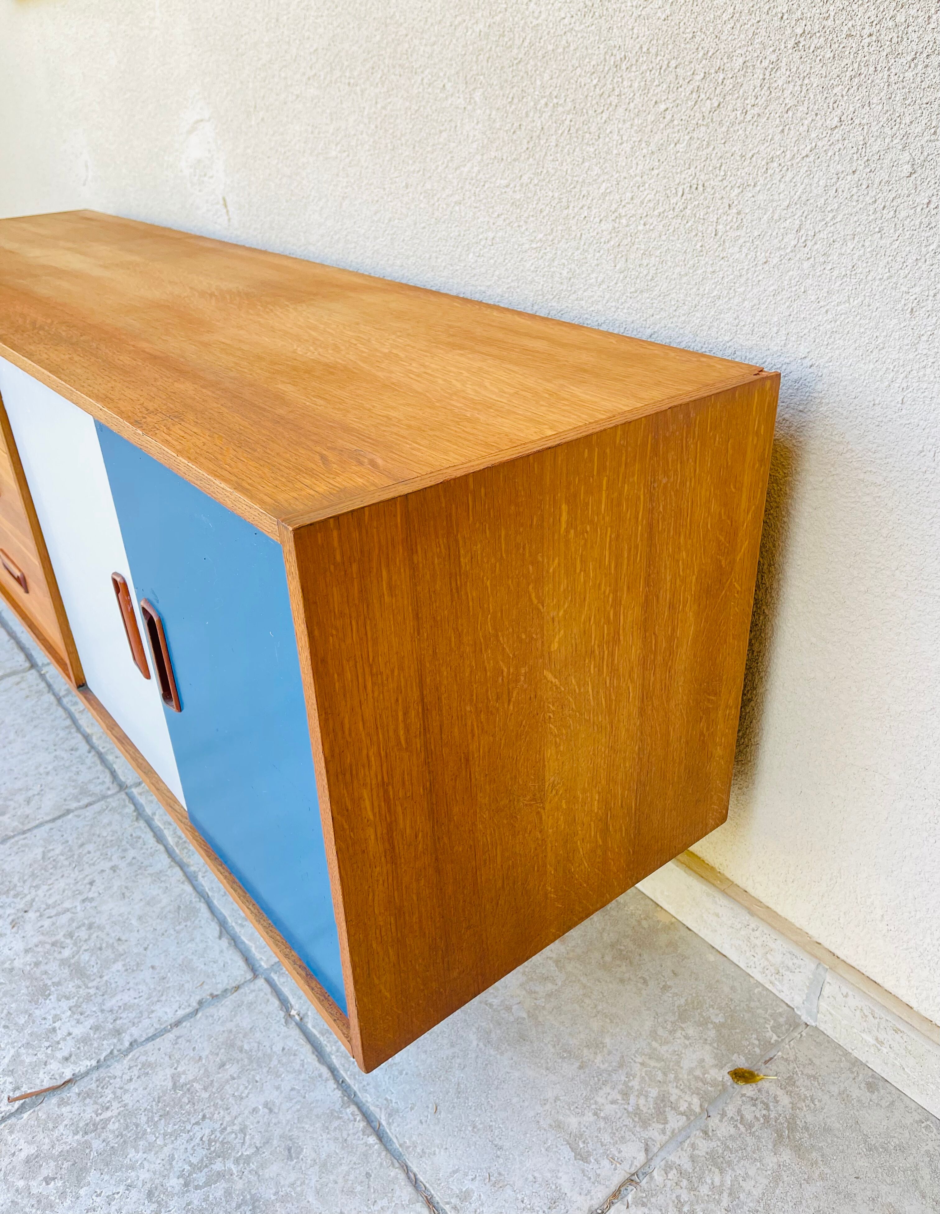 Vintage oak sideboard 1960