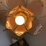 Lotus flower floor lamp