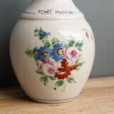 Vase en faience signé - Fort Mahon