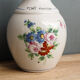 Signed faience vase - Fort Mahon