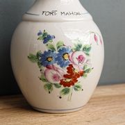 Signed faience vase - Fort Mahon