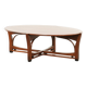 In good condition elegant oval Art Nouveau design coffee table