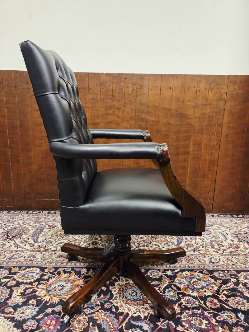 English black President Chair Office chair