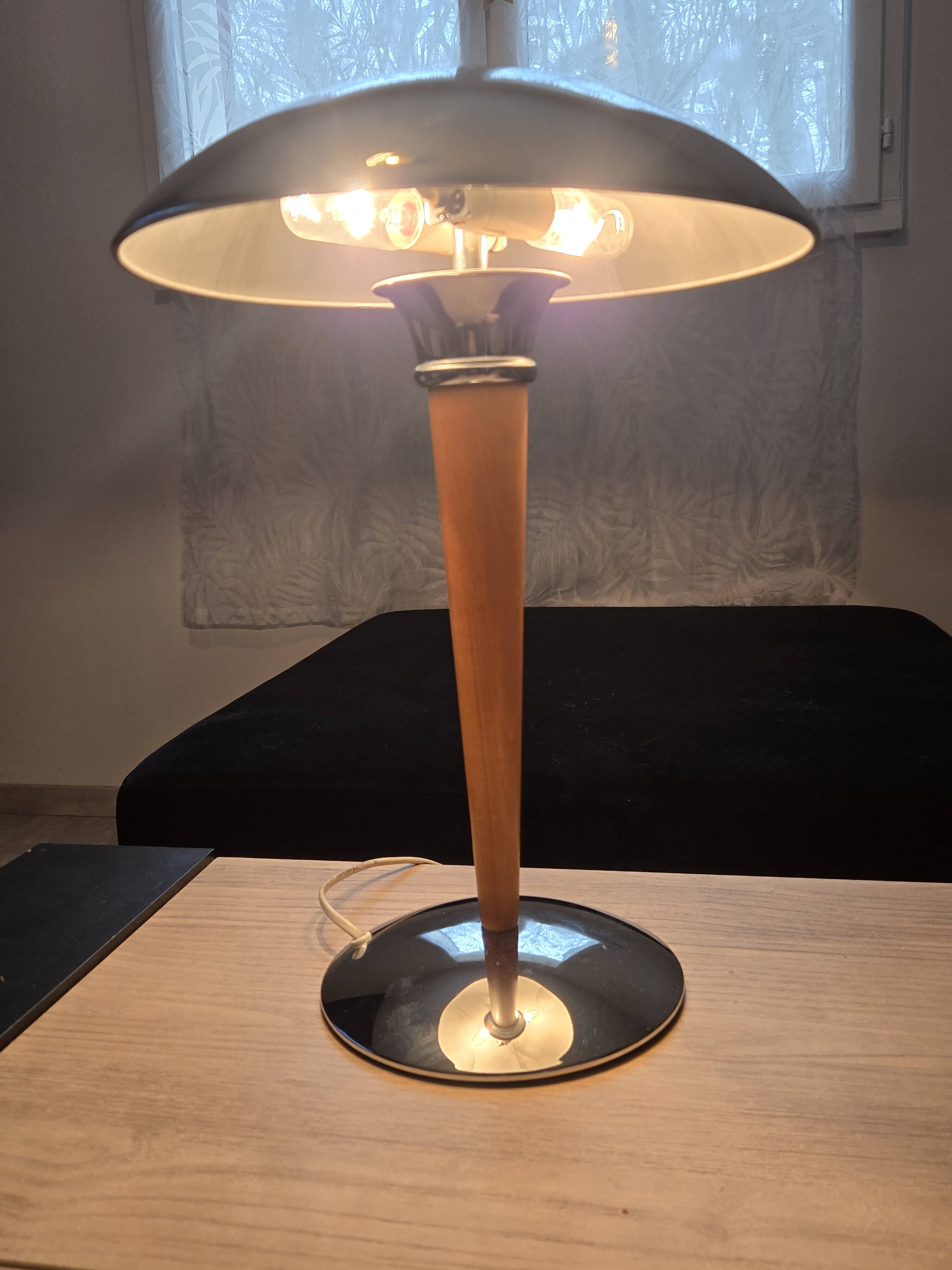 Mushroom lamp ocean liner