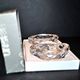 Vintage BAYEL crystal salt shakers - Salerons Modernist Design free form 1960