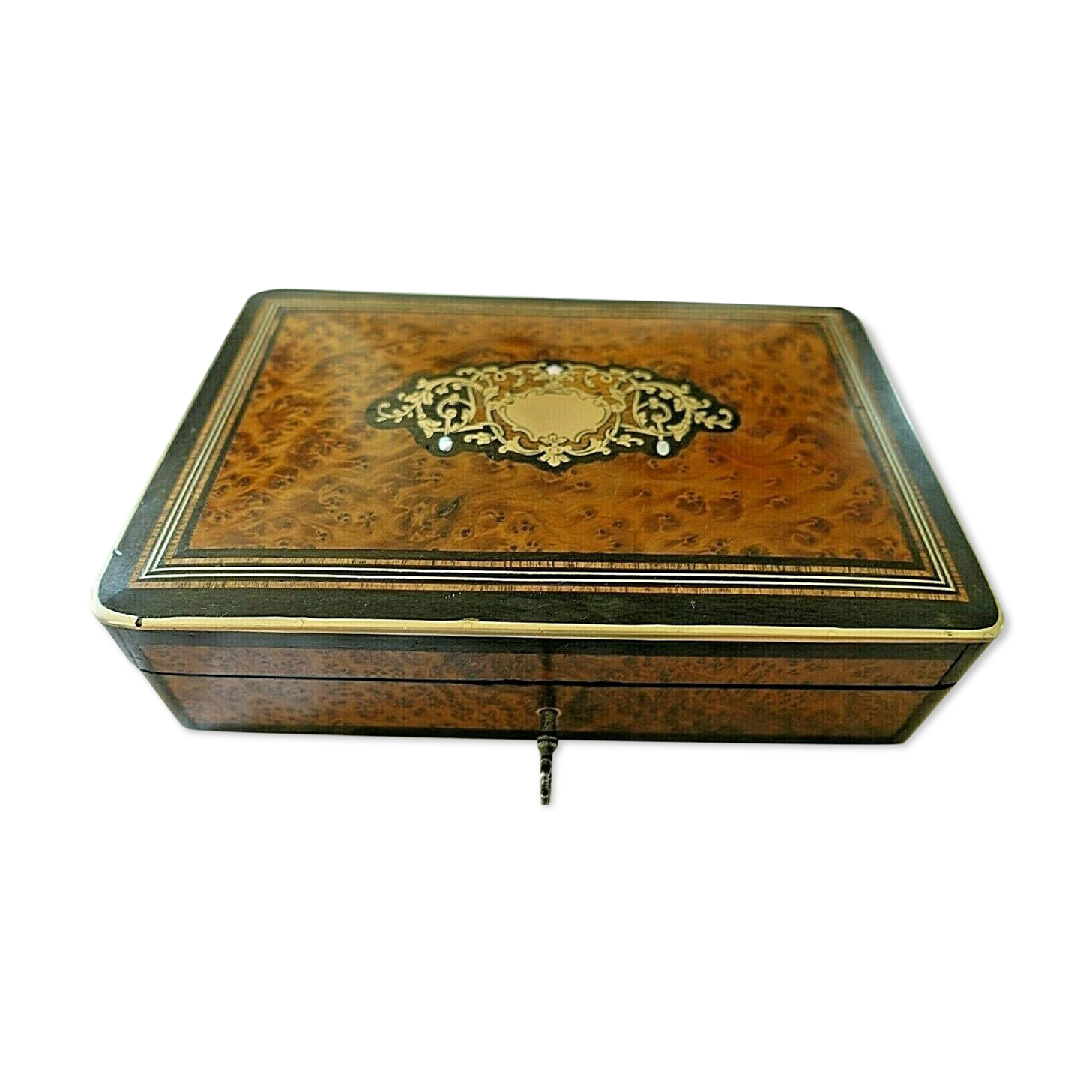 Game box xix napoleon III boulle marquetry
