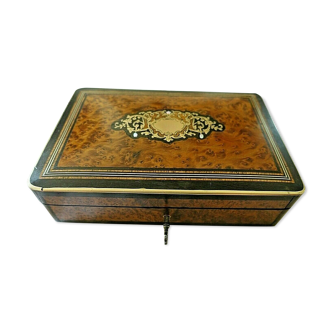 Game box xix napoleon III boulle marquetry