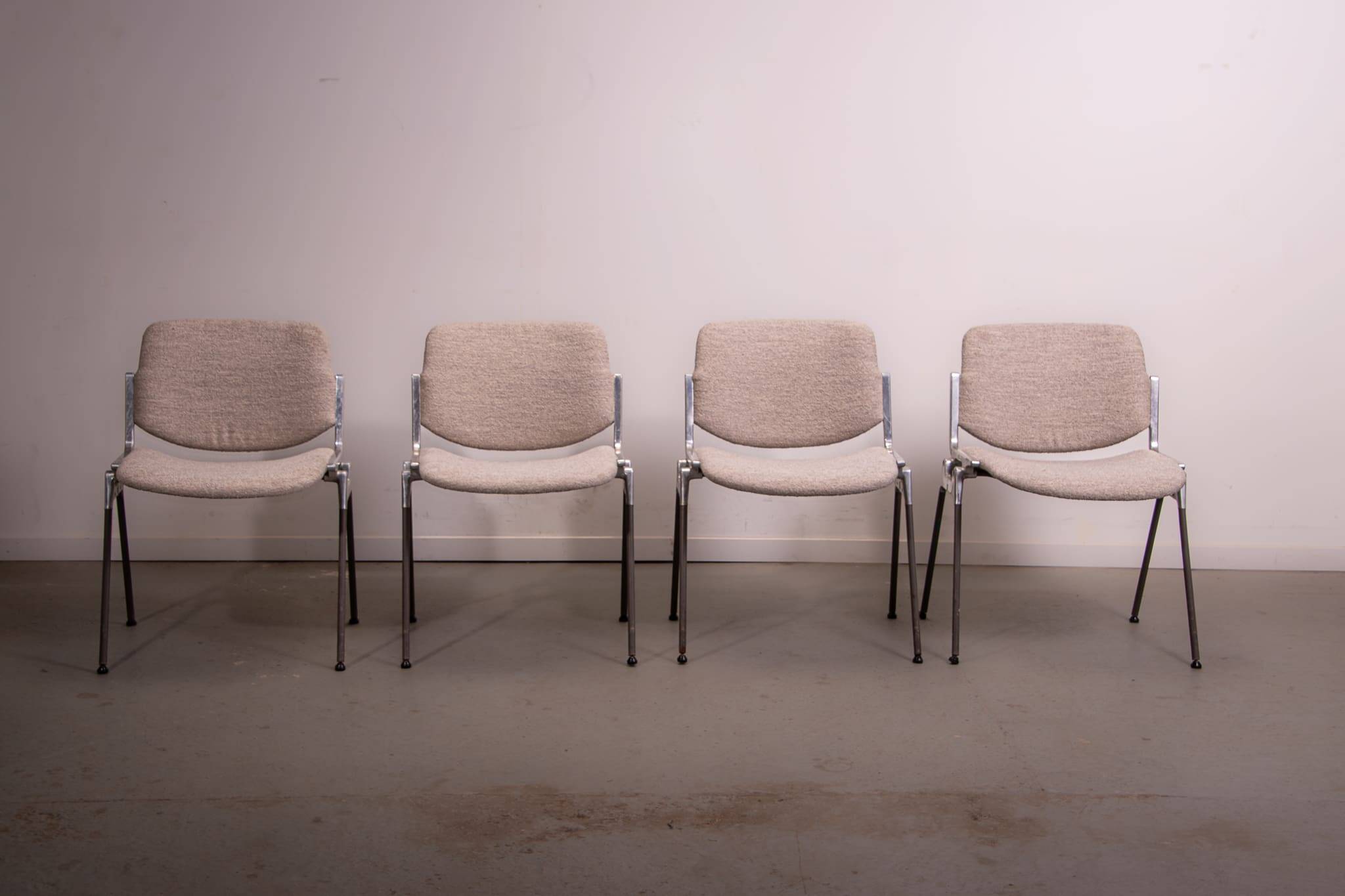 Set of 4 DSC 106 by Giancarlo Piretti for Castelli