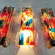 Set of 3 vintage wall lights 'Chartres' Willem Van Oyen Raak