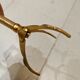 Vintage golden brass sugar tongs/ice cubes/pickles