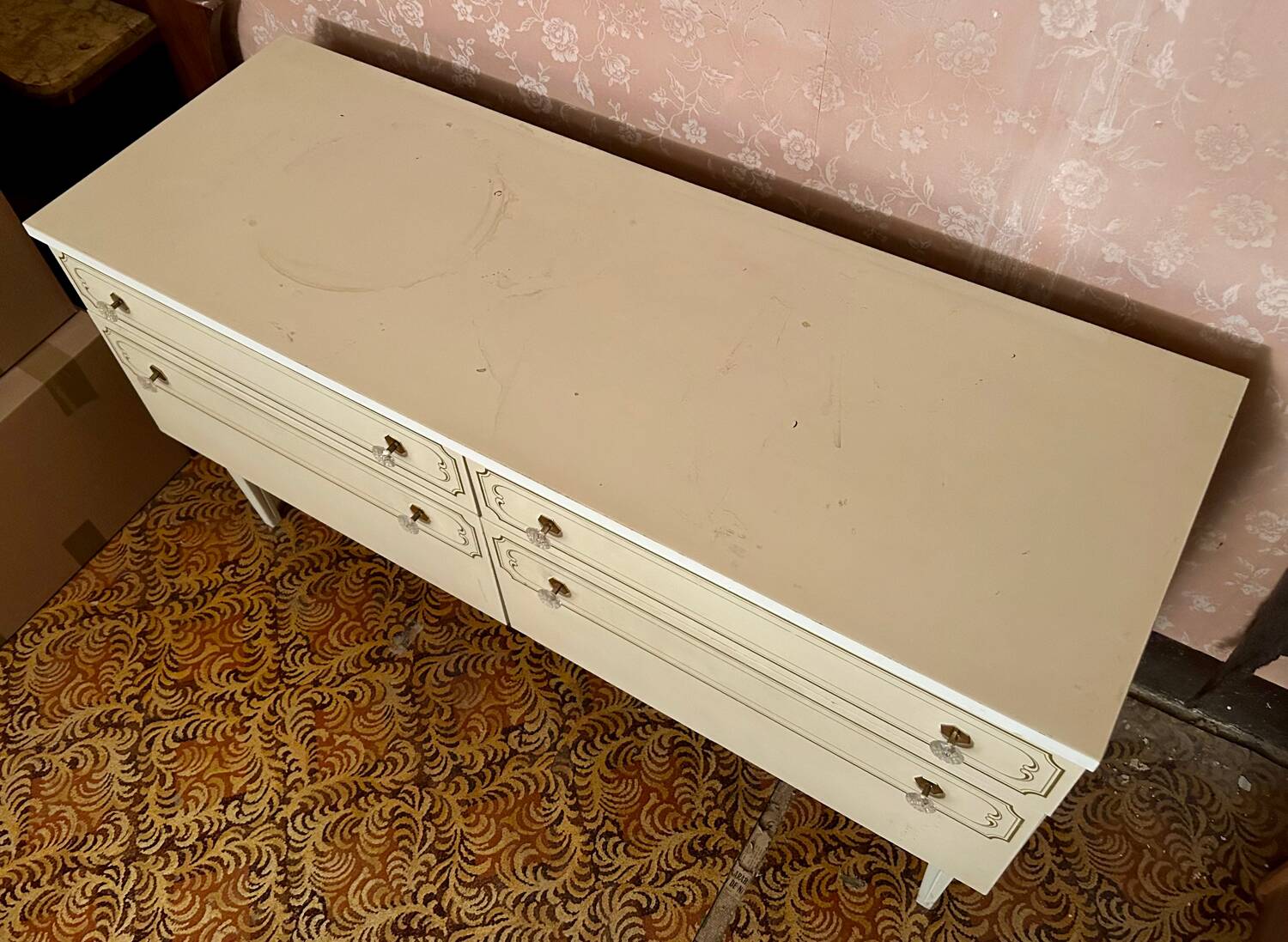 Vintage chest of drawers (or TV stand) 60-70s