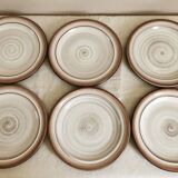 6 Niderviller Fonteneige flat plates