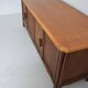 Buffet / Wooden and rattan sideboard 1960s / 1970s vintage