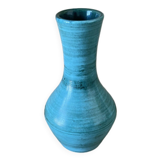 Vase en céramique signé