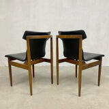 Set of 2 dining chairs by Inger Klingenberg for Fristho Franeker