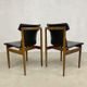 Set of 2 dining chairs by Inger Klingenberg for Fristho Franeker