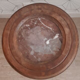 Vintage 50s harness in light walnut and marble.