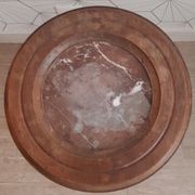 Vintage 50s harness in light walnut and marble.