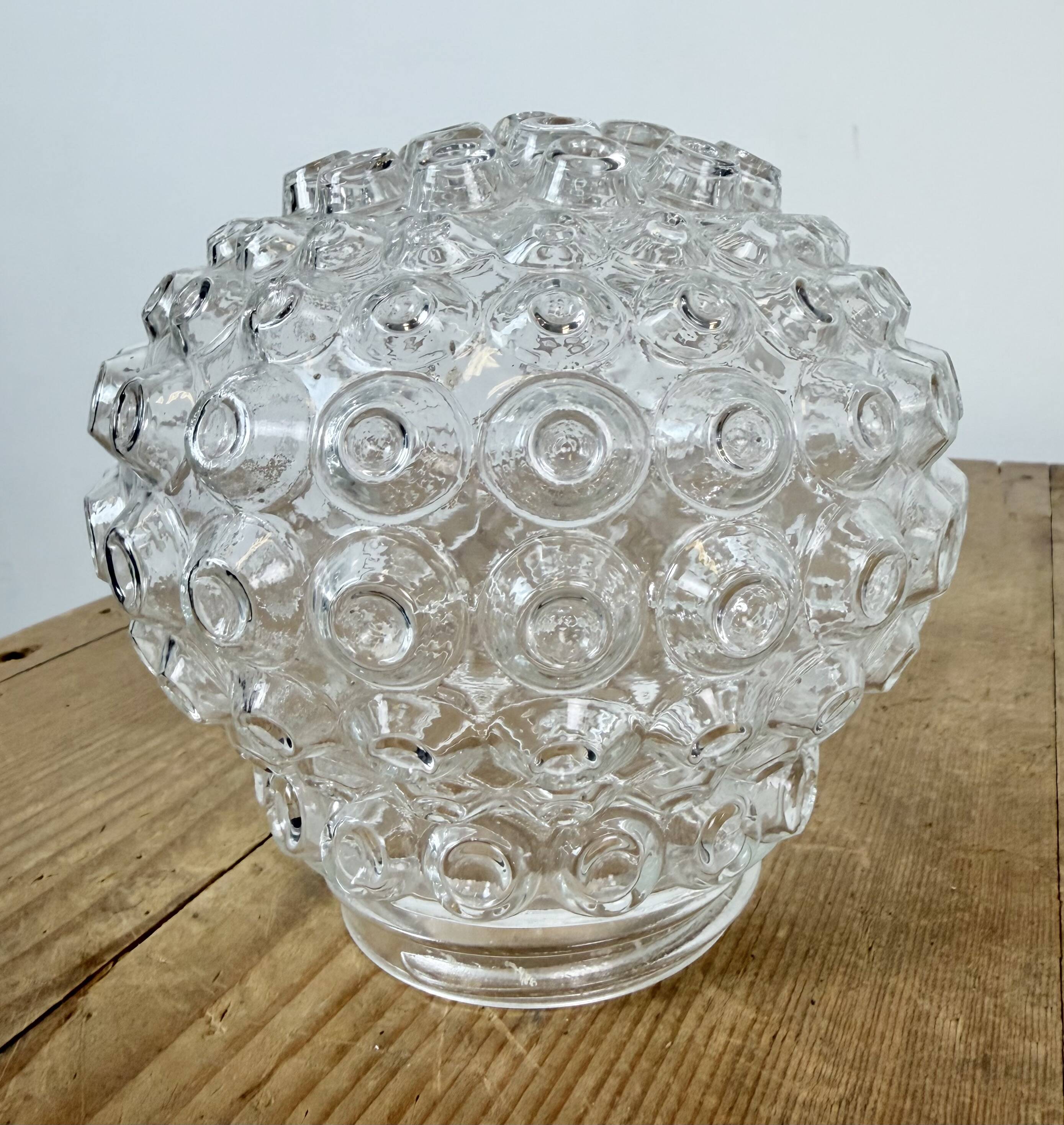 Vintage White Porcelain Ceiling Light, 1970s