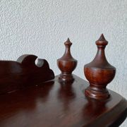 Library - turned wooden shelf