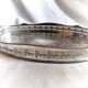 Old English silver metal top