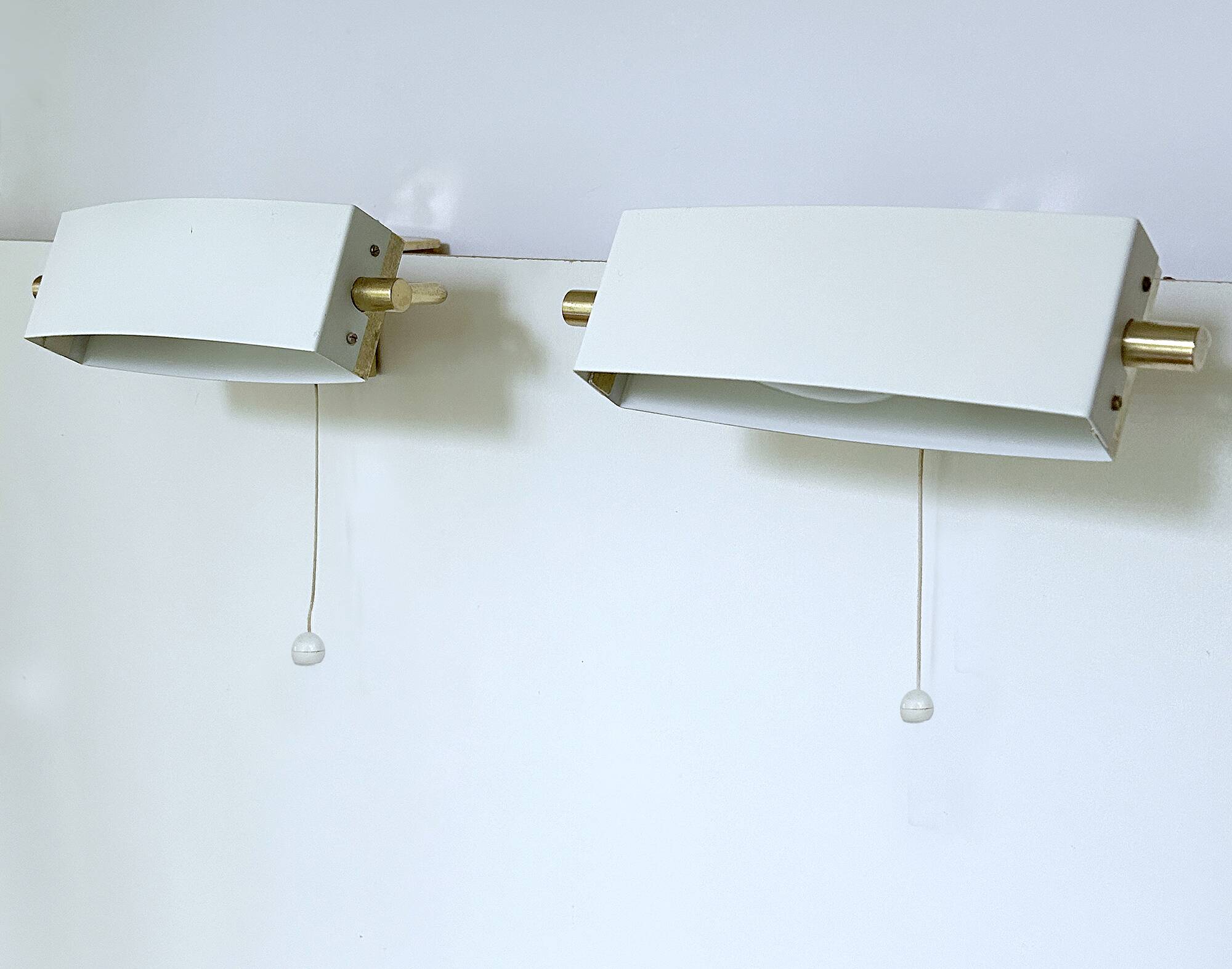 Paire de lampes vintage