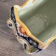 Antique cache-pot in Art Nouveau faience