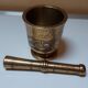 Mortar with pestle