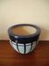 vintage ceramic flower pot