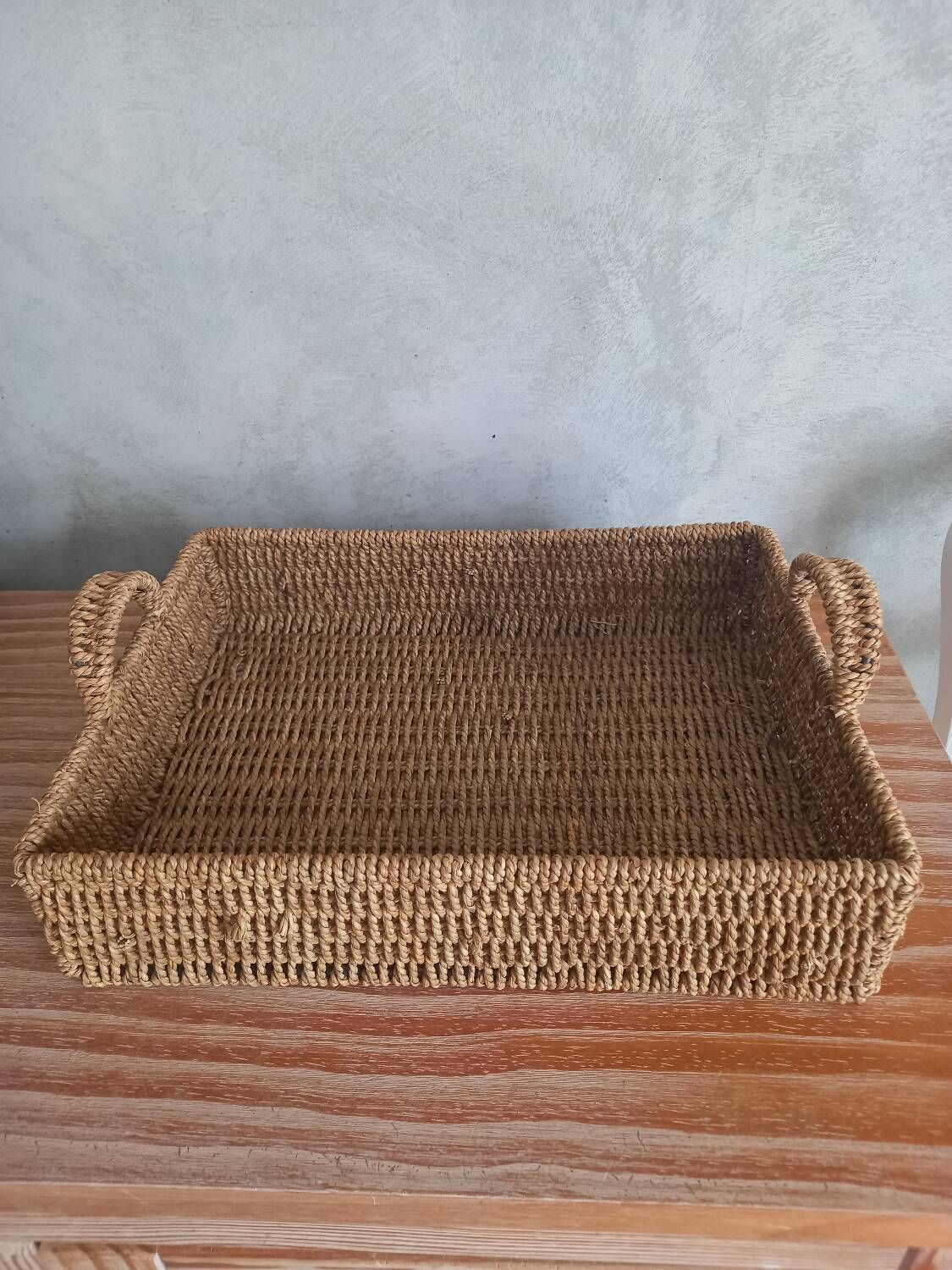 Panier en rotin