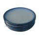 Lot de 6 assiettes plates en grès