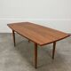 Scandinavian teak coffee table, 1960s