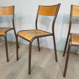 4 Mullca school chairs series