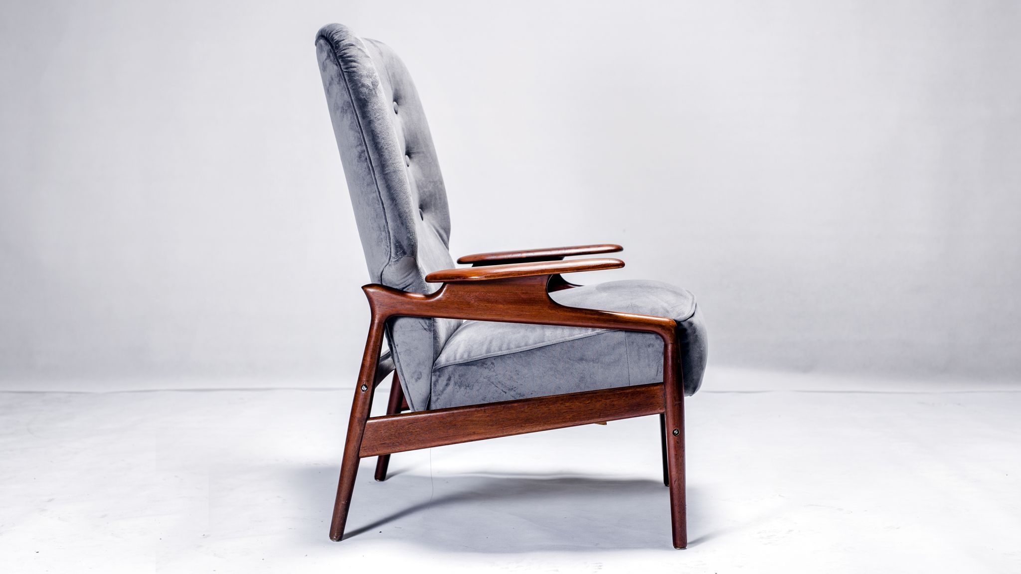 Fauteuil danois du milieu du siècle