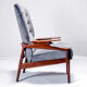 Fauteuil danois du milieu du siècle