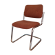 Chaise de bureau métal et tissus, 1970