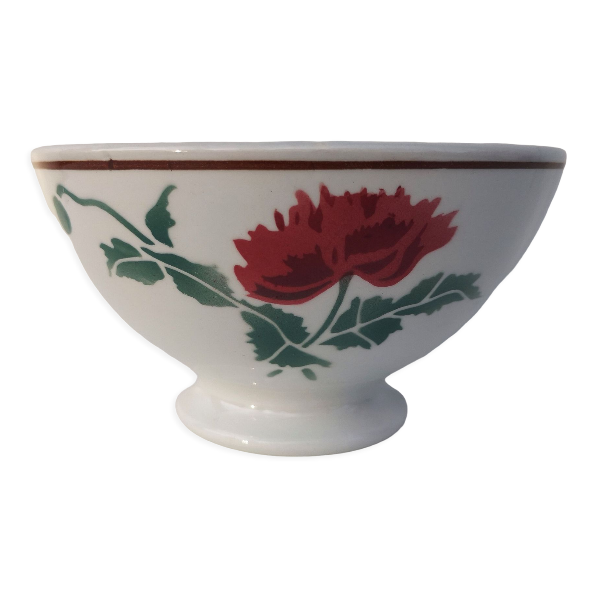 Old model bowl "Luxeuil" Creil and Montereau