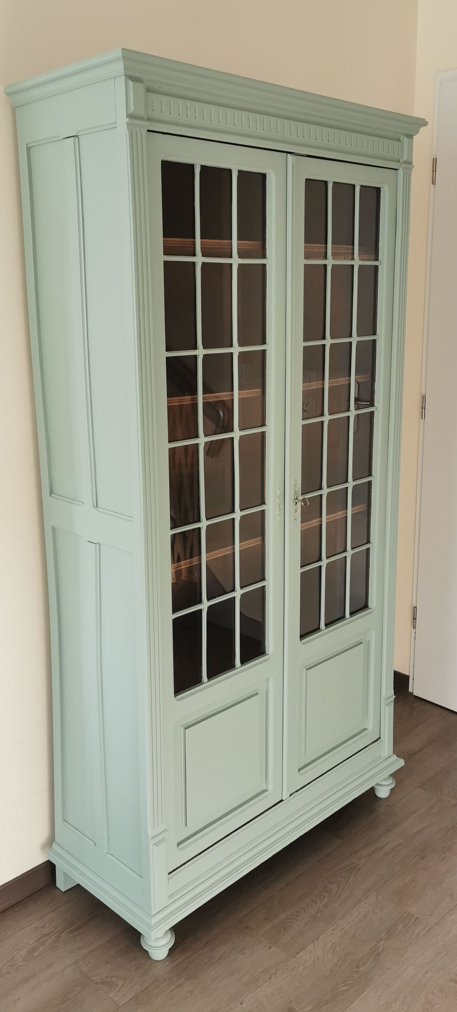 Parisian glass cabinet