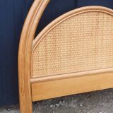 Rattan headboard