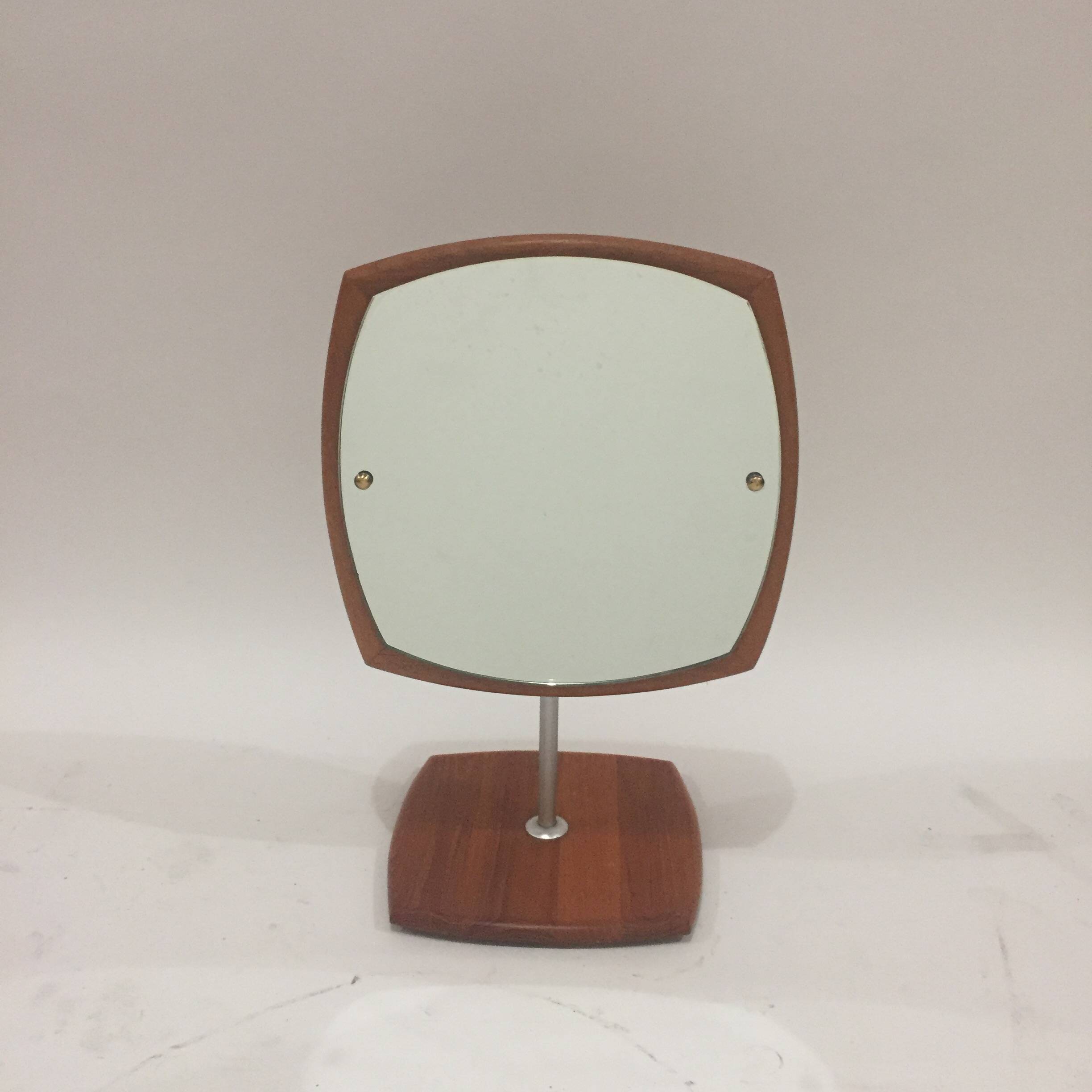 Miroir à poser scandinave en teck