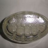 Spade flower glass