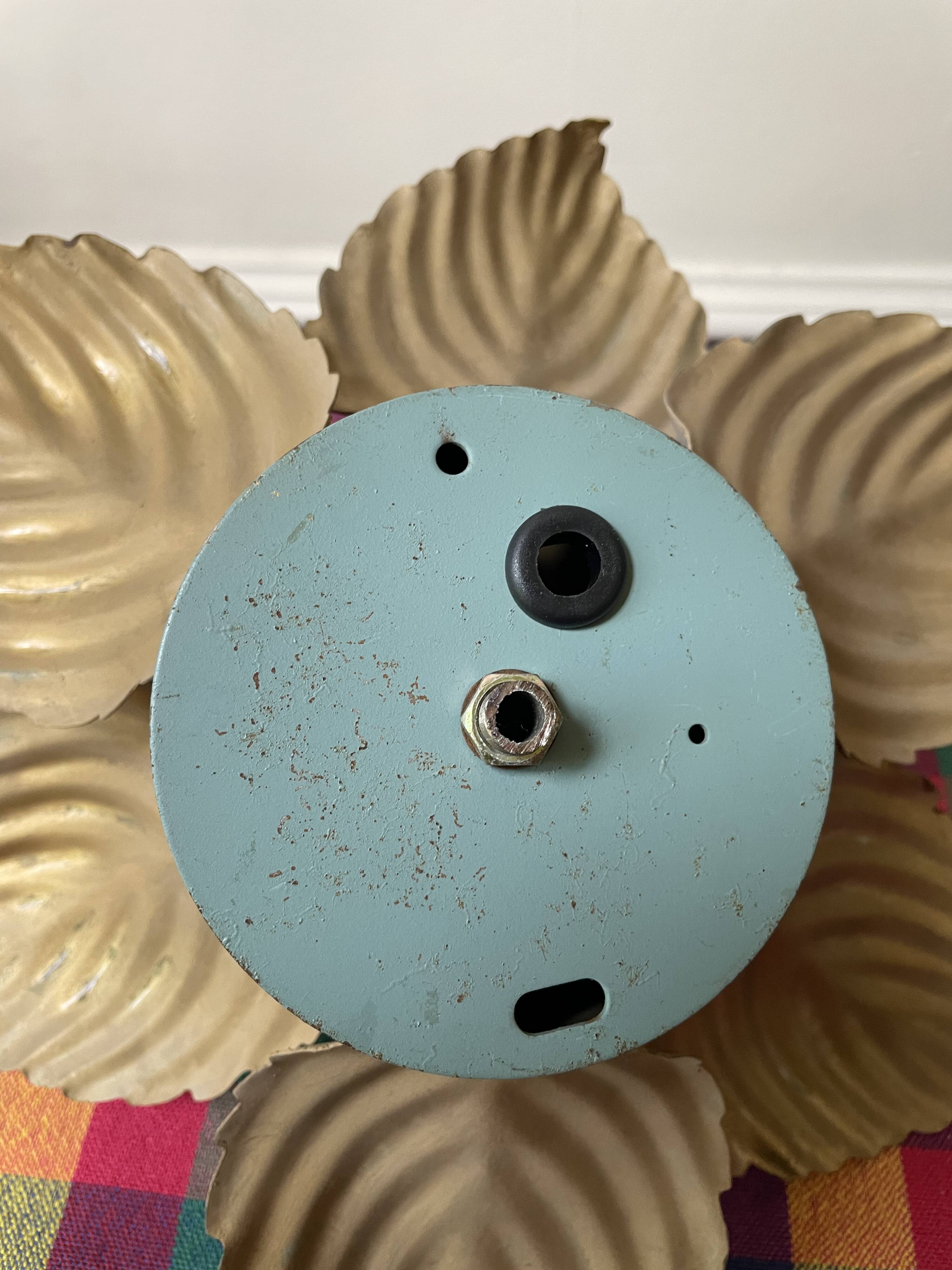 Masca golden flower wall light