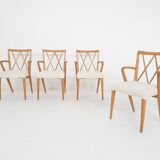 Set of four "Poly- Z" dining chairs by A. A Patijn, The Netherlands 1950's